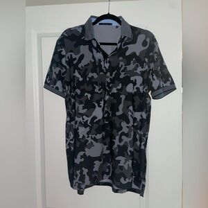 Greyson Men's Camouflage Golf Polo